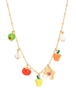 Addie Vegetable Charm Necklace £29.50 €38.50