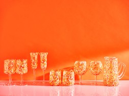 Azul Orange Spot Gin Glasses Set of Two £24.50 €32