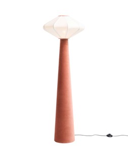 Bianca Terracotta Velvet Floor Lamp £155