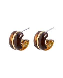 Darlene Mini Resin Hoop Earrings £14.50 €19.00