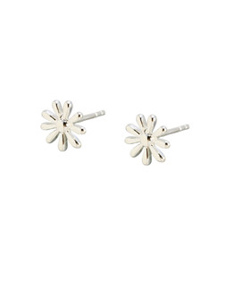 Delilah Daisy Flower Silver Stud Earrings £28.00 €36.50