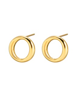 Eden Gold Tone Waterproof Circle Stud Earrings £18 €23.50