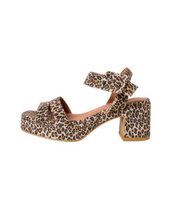 Esska Flora Leopard Platform Heels £160