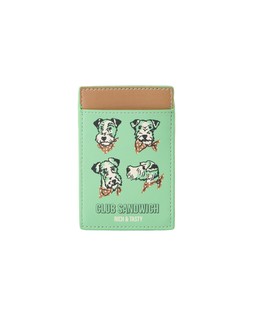 Green & Brown Dog Card Holder £16