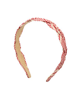 Kayley Red Check Esmerelda Headband £19.50 €25.50