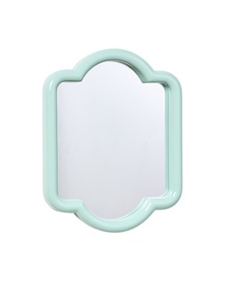 Lacquer Green Scalloped Wall Mirror £59.50 €78.00