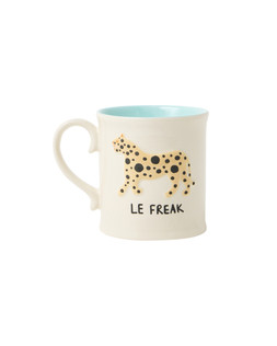 Le Freak Leopard Ceramic Mug £12.50