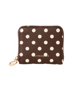 Lola Chocolate Brown Polka Dot Purse £26 €34