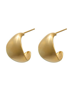 Lora Gold Tone Waterproof Chunky Hoop Earrings £24 €31.50