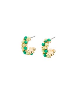 Mayzee Bead Cluster Small Hoop Earrings £14.50 €19
