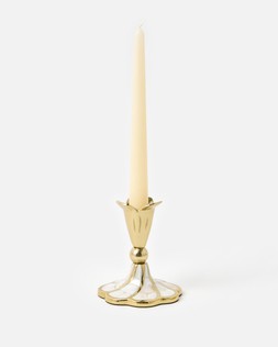 Mother of Pearl Gold Candlestick Holder £25