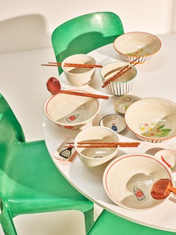 Nori Ceramic Ramen Bowl & Spoon £20 €26