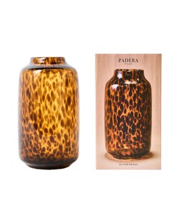 Padera Brown Speckle Glass Vase £35