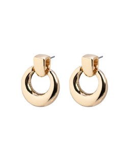 Patsy Gold Tone Circular Stud Earrings £16.50 €21.50