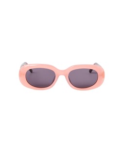 Pink And Berry Oval Acetate Sunglasses £55