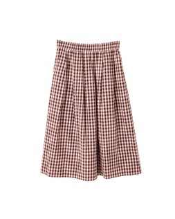 Pink & Brown Gingham Midi Skirt £68 €89
