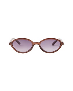 Pink Crystal Oval Acetate Sunglasses £59.50