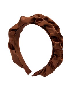 Rhia Brown Ruched Headband £22.50 €29.50