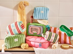Sage Green Quilted Velvet Wash Bag £25 (landscape)