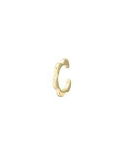 Senna Scalloped Flower Gold Plated Ear Cuff £26