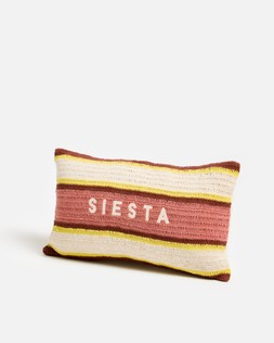 Siesta Crochet Striped Cushion Cover 30x50 cm £26.50