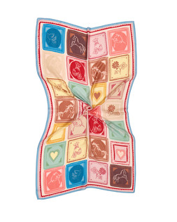 Sketchy Badge Lightweight Scarf £28