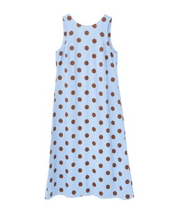 Spot Print Midi Sleeveless Dress £85 €105