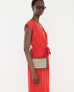 Striped Crochet Crossbody £34 €44.5