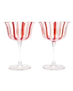 Vita Stripe Saucers Set of Two £29.50 €38.50