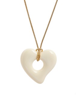 Vivian Cream Heart Pendant Necklace £26.00 €34.00