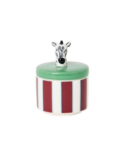 Zebra Striped Ceramic Scented Candle £14.50 €19