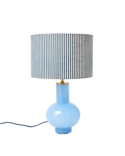 Daniela Tall Blue Table Lamp & Shade
