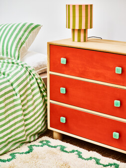 Casa Terracotta Wooden Chest of Drawers £545