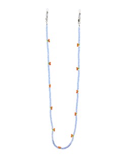 Georgia Peaches Blue Beaded Glasses Chain £19.5