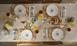 2 Shrimps x Oliver Bonas Crochet Tablecloth £98