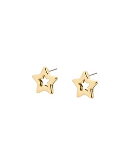 Azalia Mini Star Motif Gold Tone Stud Earrings £14.50