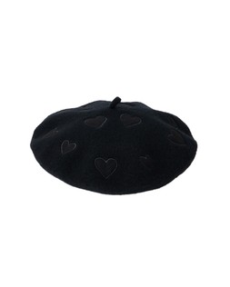 Black Heart Beret Hat £28