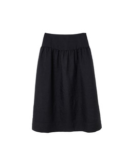 Black Quilted Midi Skirt £70