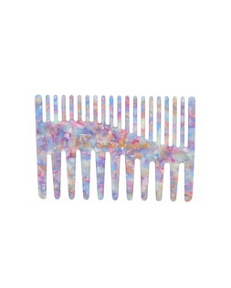 Etta Blue & Purple Double Edged Hair Comb £16.5