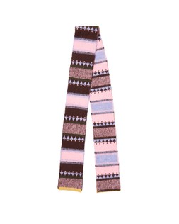 Fairisle Knitted Skinny Scarf £39.50
