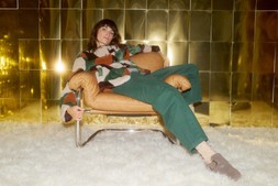 Green Barrel Leg Trousers £70