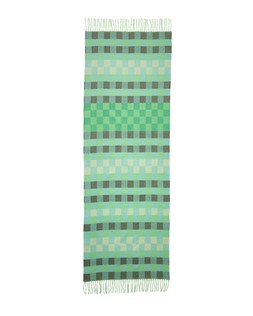 Green Checked Midweight Scarf £38