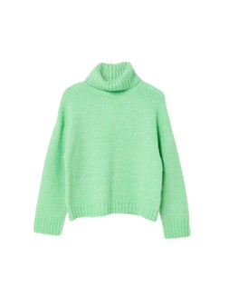 Green Roll Neck Knitted Jumper £70