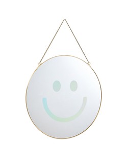 Happy Face Hanging Round Mirror £39.50