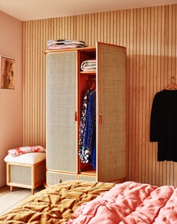 Kinship Rattan Wardrobe