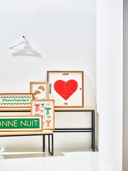 Love is all Around Tufted Wall Art £70