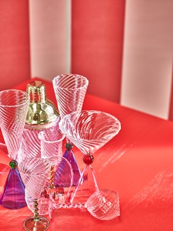 Meri Twisted Liqueur Glasses Set of Three £24.50