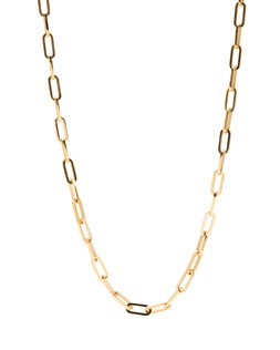 Oliver Bonas Austen Paperclip Chain Stainless Steel Necklace £34