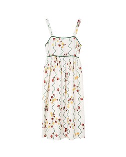 Oliver Bonas Bibeta Print Tomato Dress £78