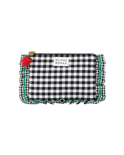 Oliver Bonas Black Gingham Pouch £25